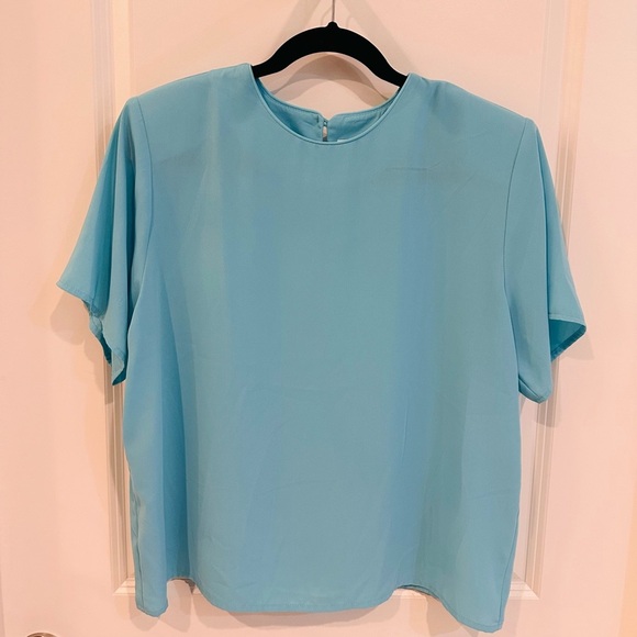 Dress Barn Aqua Women's Blouse - Picture 1 of 4